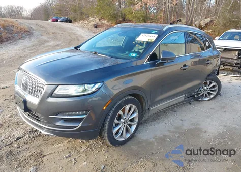 2019 Lincoln Mkc Select z USA, uszkodzony, nr VIN 5LMCJ2D90KUL49727